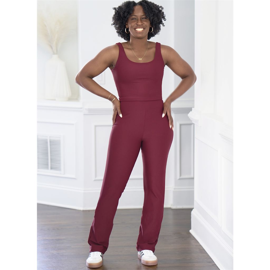 Know Me Pattern ME2135 Misses Sports Top and Leggings by Classyfied Life 2135 Image 4 From Patternsandplains.com