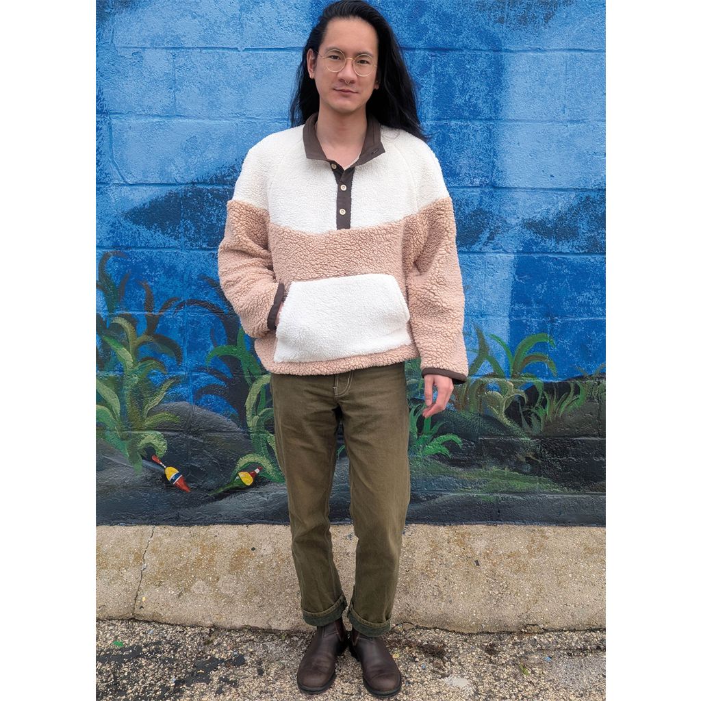 Know Me Pattern ME2136 Unisex Contrast Jackets by Donny Q 2136 Image 4 From Patternsandplains.com