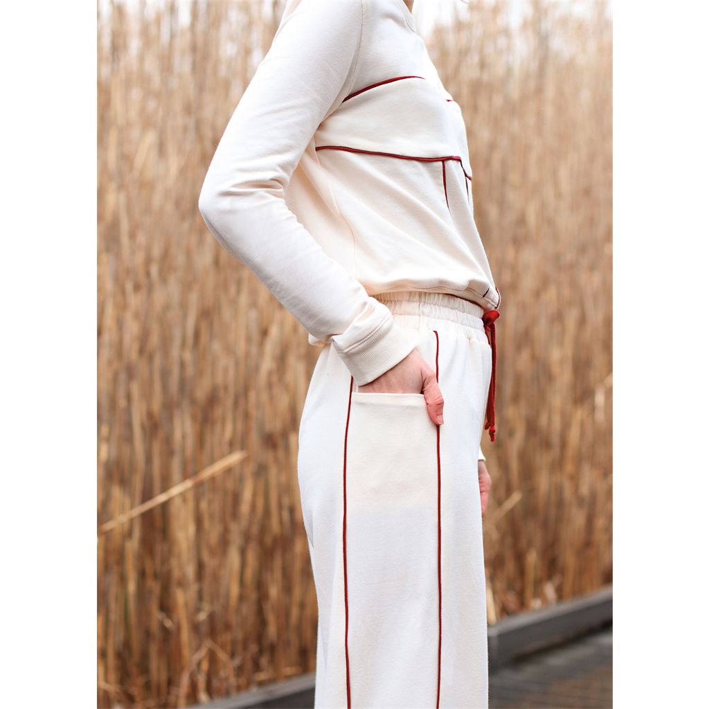 Know Me Pattern ME2138 Misses Sweatsuit Top and Pants by Holly Darling 2138 Image 5 From Patternsandplains.com