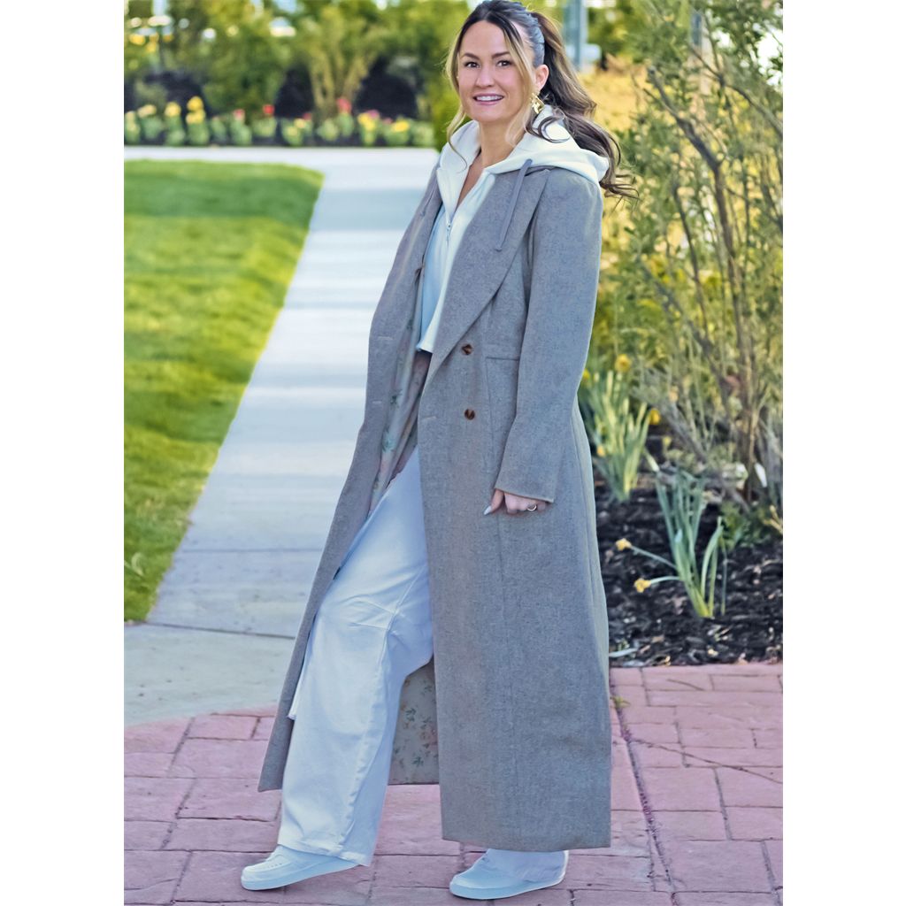 Know Me Pattern ME2139 Misses Coat and Hoodie Insert by the Stitch Fitz 2139 Image 3 From Patternsandplains.com