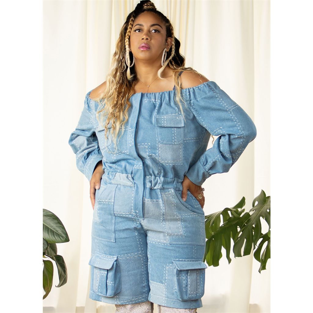 Know Me Pattern ME2141 Misses Jumpsuit in Two Lengths by The Corny Rainbow 2141 Image 2 From Patternsandplains.com