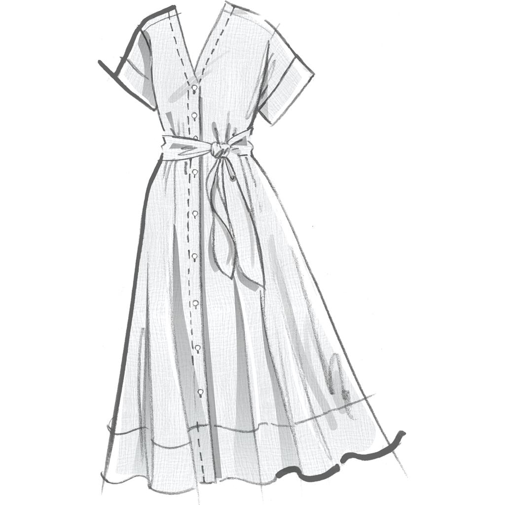 McCall's Pattern M8477 Misses Shirtdresses 8477 Image 4 From Patternsandplains.com