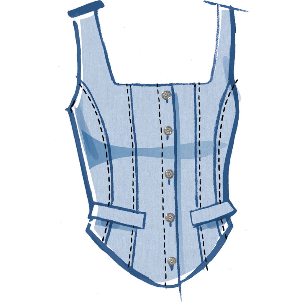 McCall's Pattern M8478 Misses Corset Tops 8478 Image 4 From Patternsandplains.com