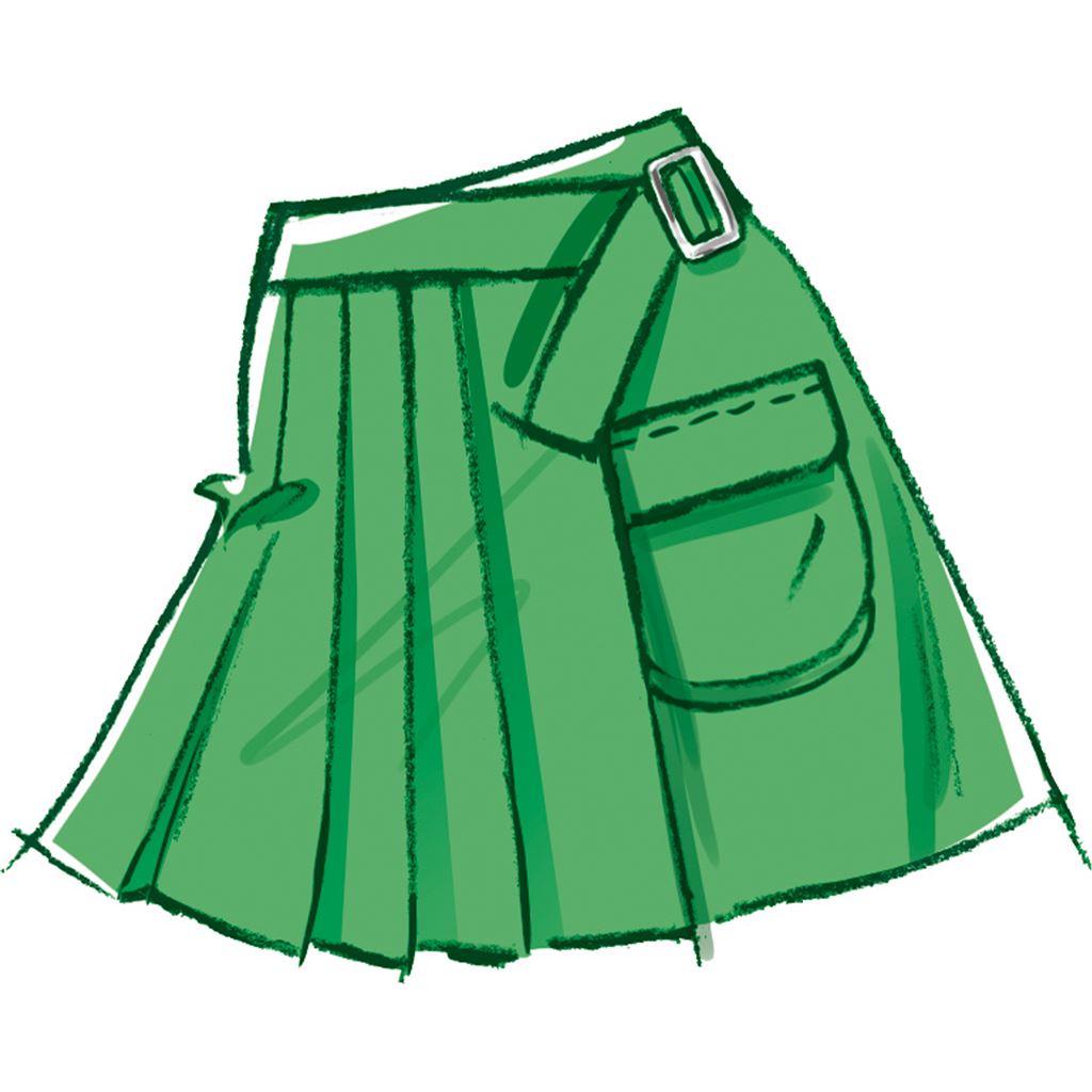 McCall's Pattern M8479 Misses Wrap Skirts 8479 Image 4 From Patternsandplains.com