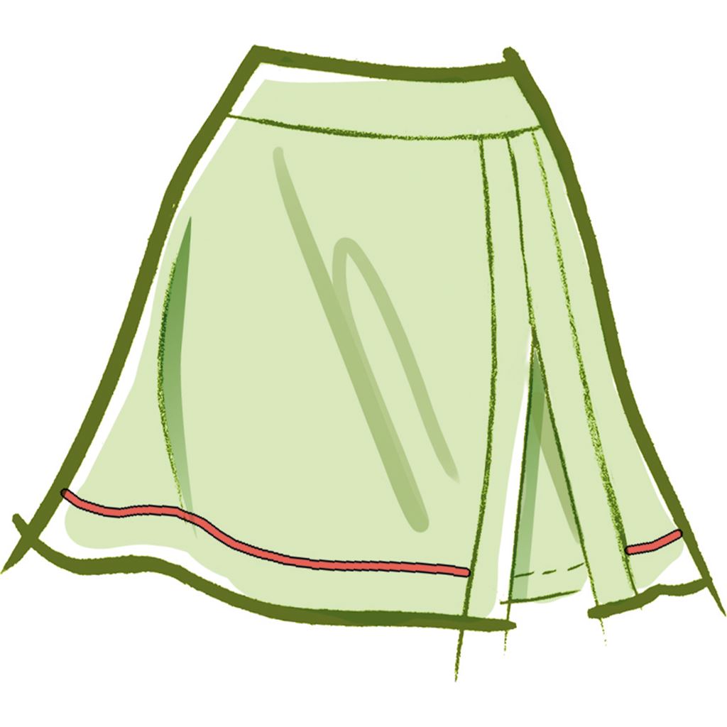 McCall's Pattern M8481 Misses Knit Tops and Skorts 8481 Image 4 From Patternsandplains.com