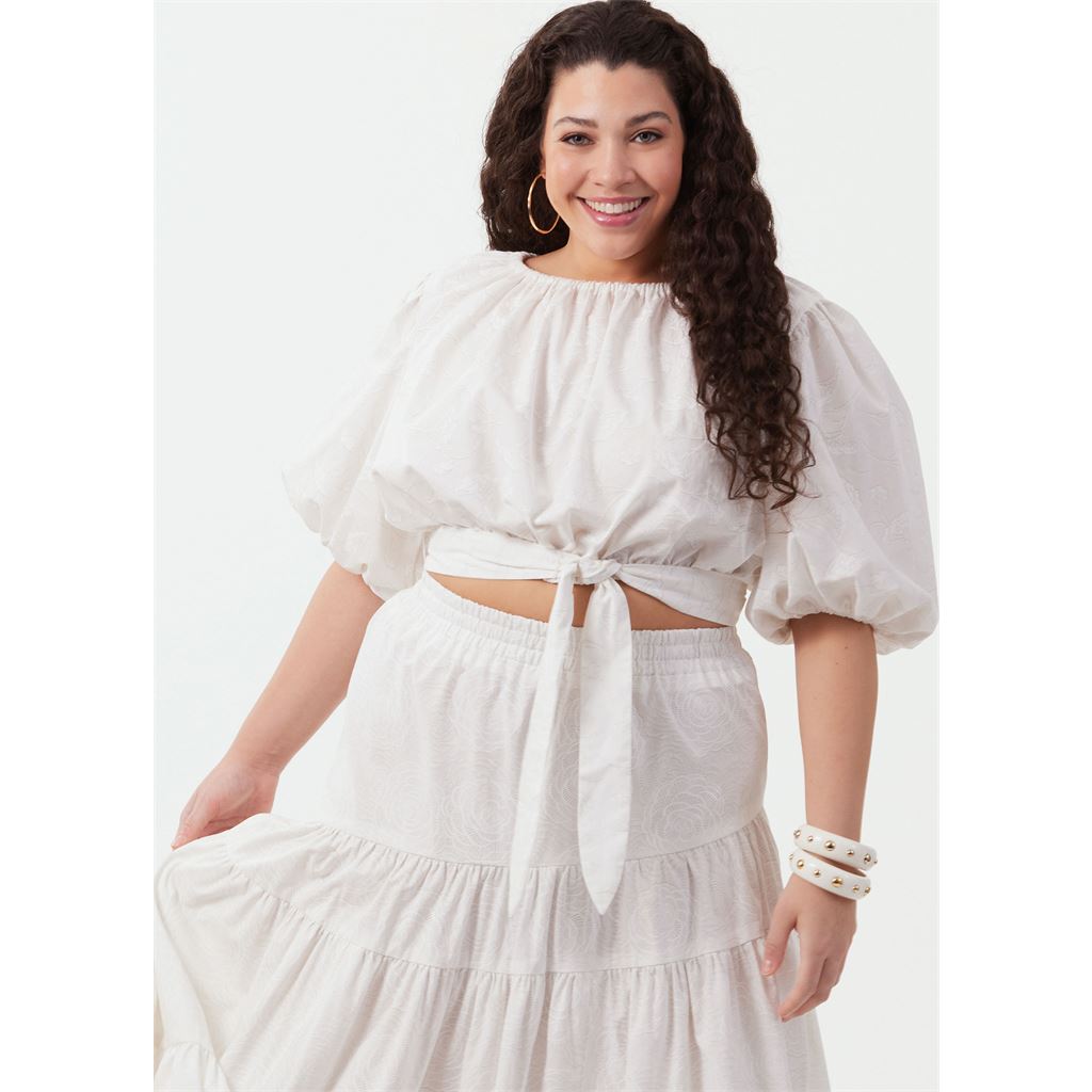 McCall's Pattern M8483 Womens Tops and Skirts 8483 Image 2 From Patternsandplains.com