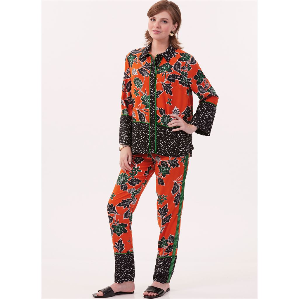 McCall's Pattern M8484 Misses Pajamas 8484 Image 7 From Patternsandplains.com