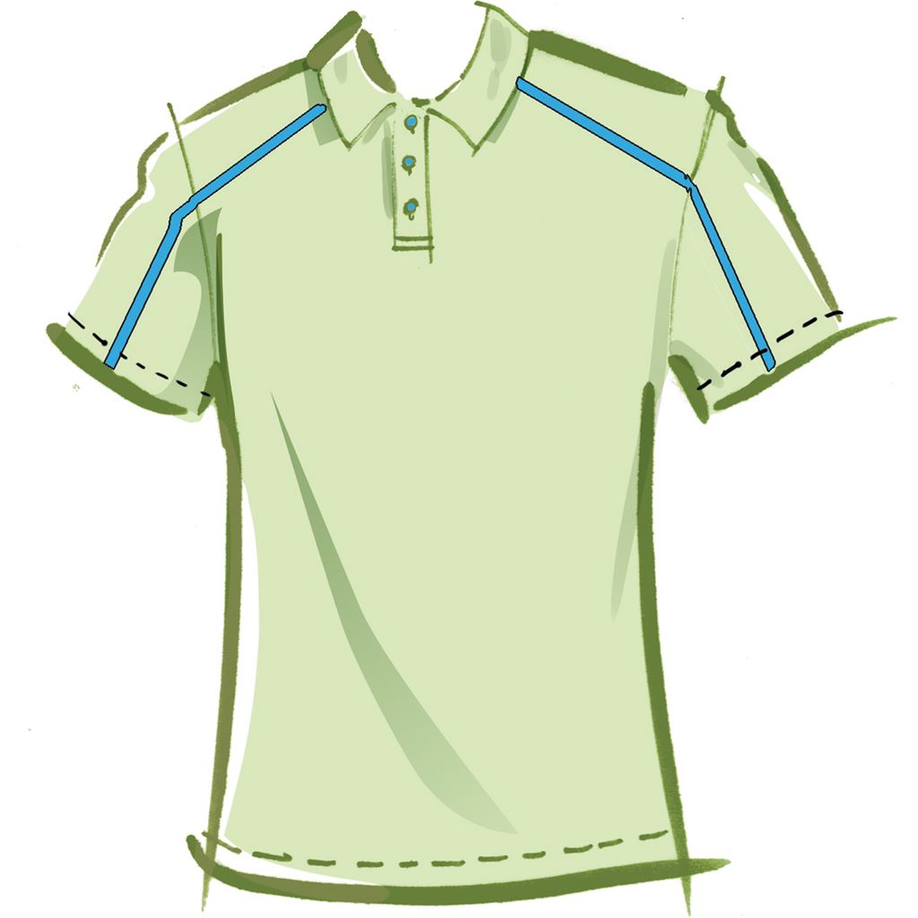 McCall's Pattern M8485 Mens Knit Tops and Shorts 8485 Image 3 From Patternsandplains.com