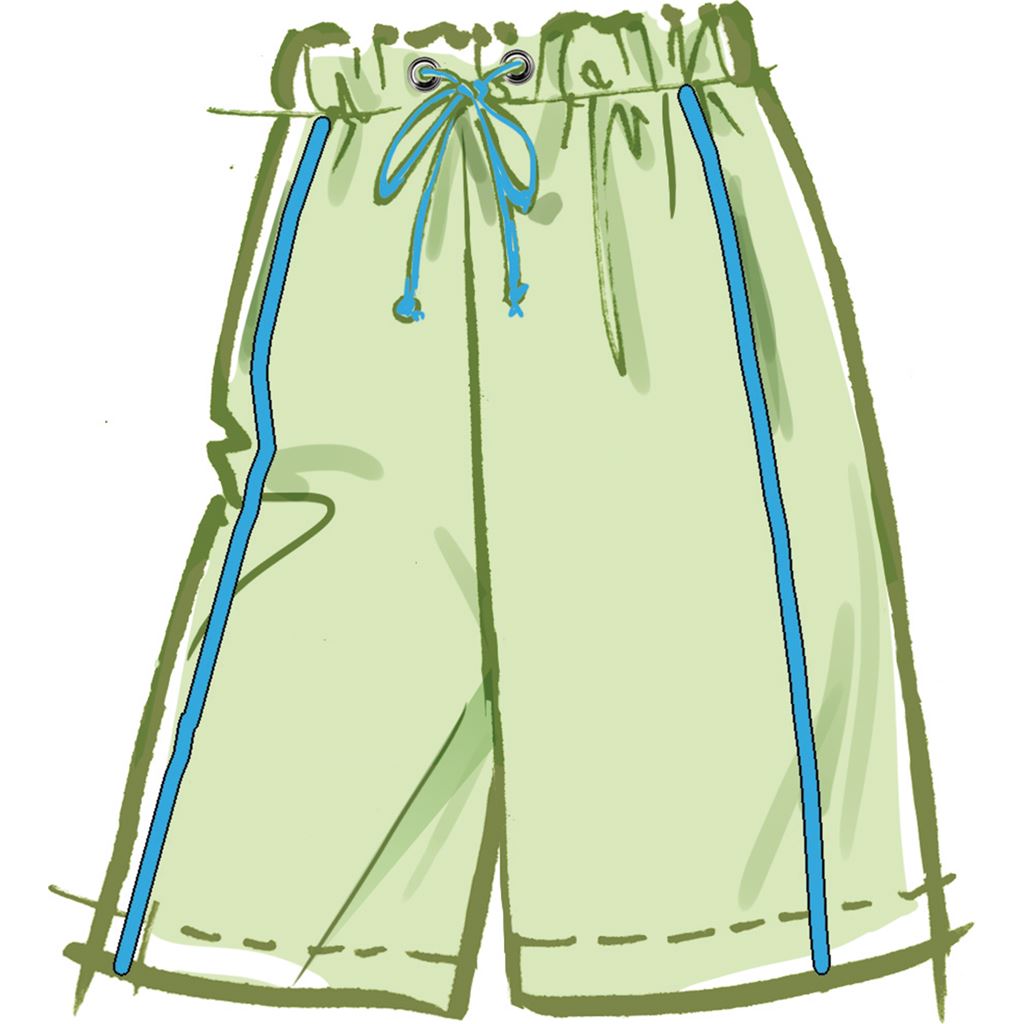 McCall's Pattern M8485 Mens Knit Tops and Shorts 8485 Image 4 From Patternsandplains.com