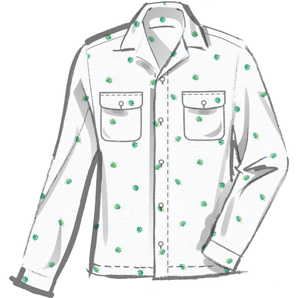 McCall's Pattern M8486 Mens Shirts and Shorts 8486 Image 3 From Patternsandplains.com