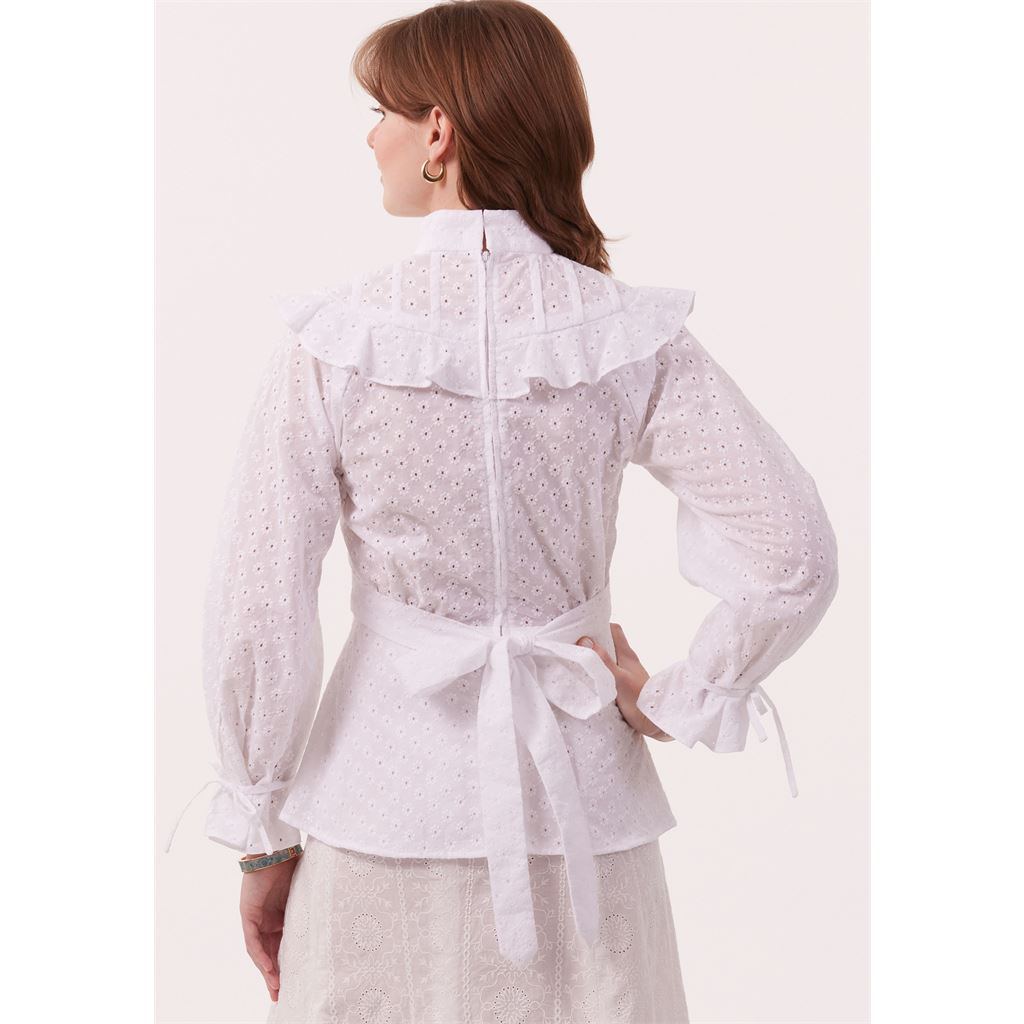 McCall's Pattern M8490 Misses Tops Skirt and Petticoat by Laura Ashley 8490 Image 10 From Patternsandplains.com