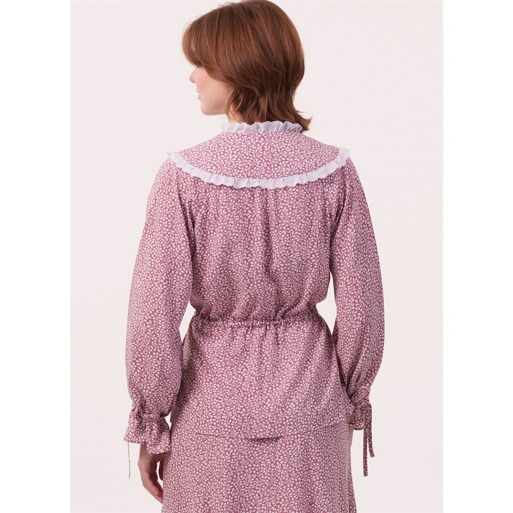 McCall's Pattern M8490 Misses Tops Skirt and Petticoat by Laura Ashley 8490 Image 9 From Patternsandplains.com