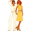 McCall's Pattern M8493 Misses Knit Tops Skirt Pants and Shorts 8493 Image 2 From Patternsandplains.com