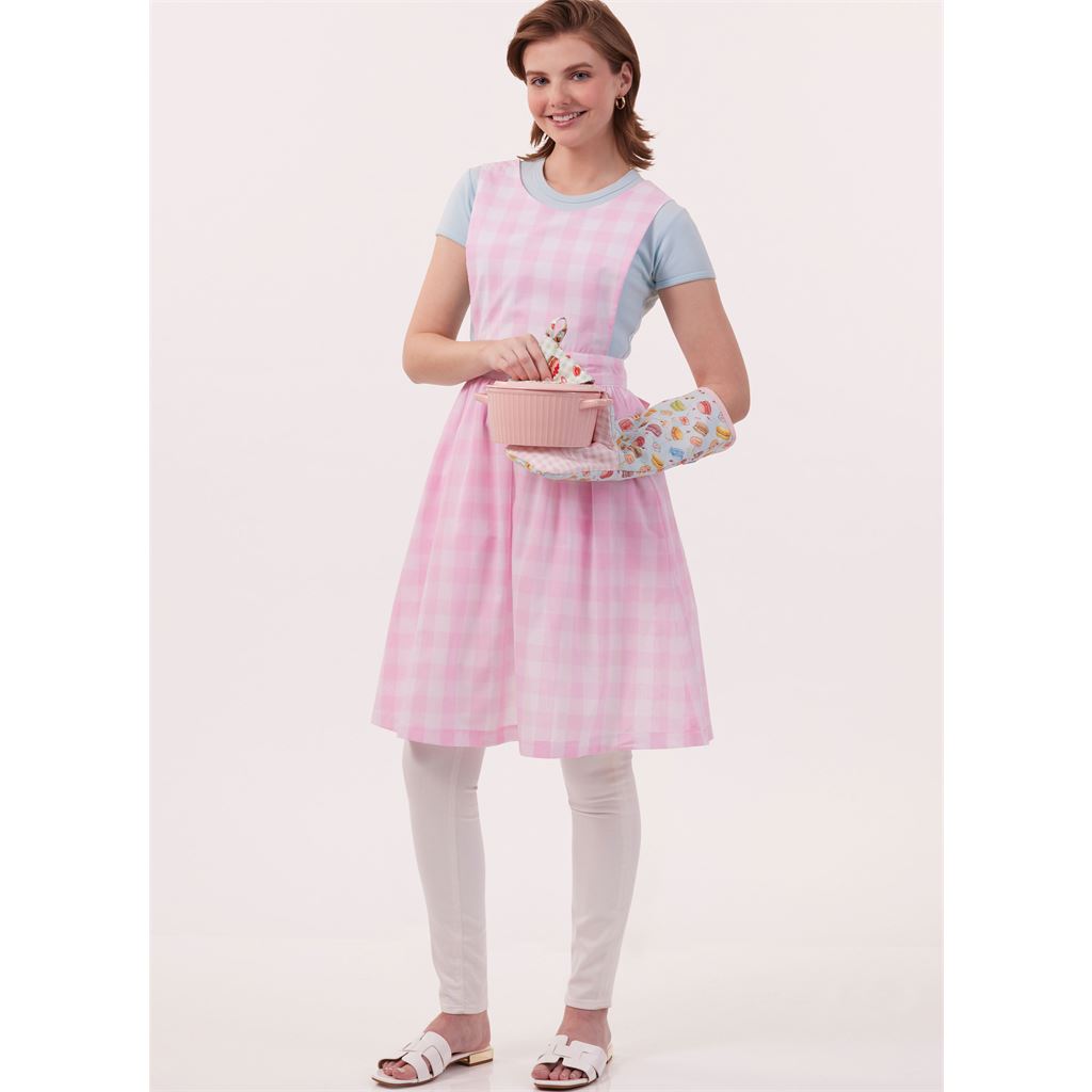 McCall's Pattern M8494 Misses Apron and Kitchen Accessories 8494 Image 7 From Patternsandplains.com