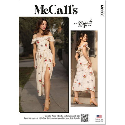 McCall's Pattern M8503 Misses Dress by Brandi Joan 8503 Image 1 From Patternsandplains.com