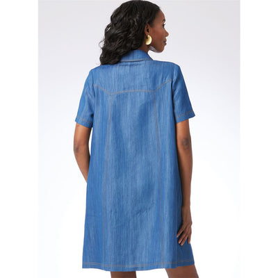 M8506 Pattern McCall's Pattern M8508 Misses' Dress with Sleeve Variations 8508 ...