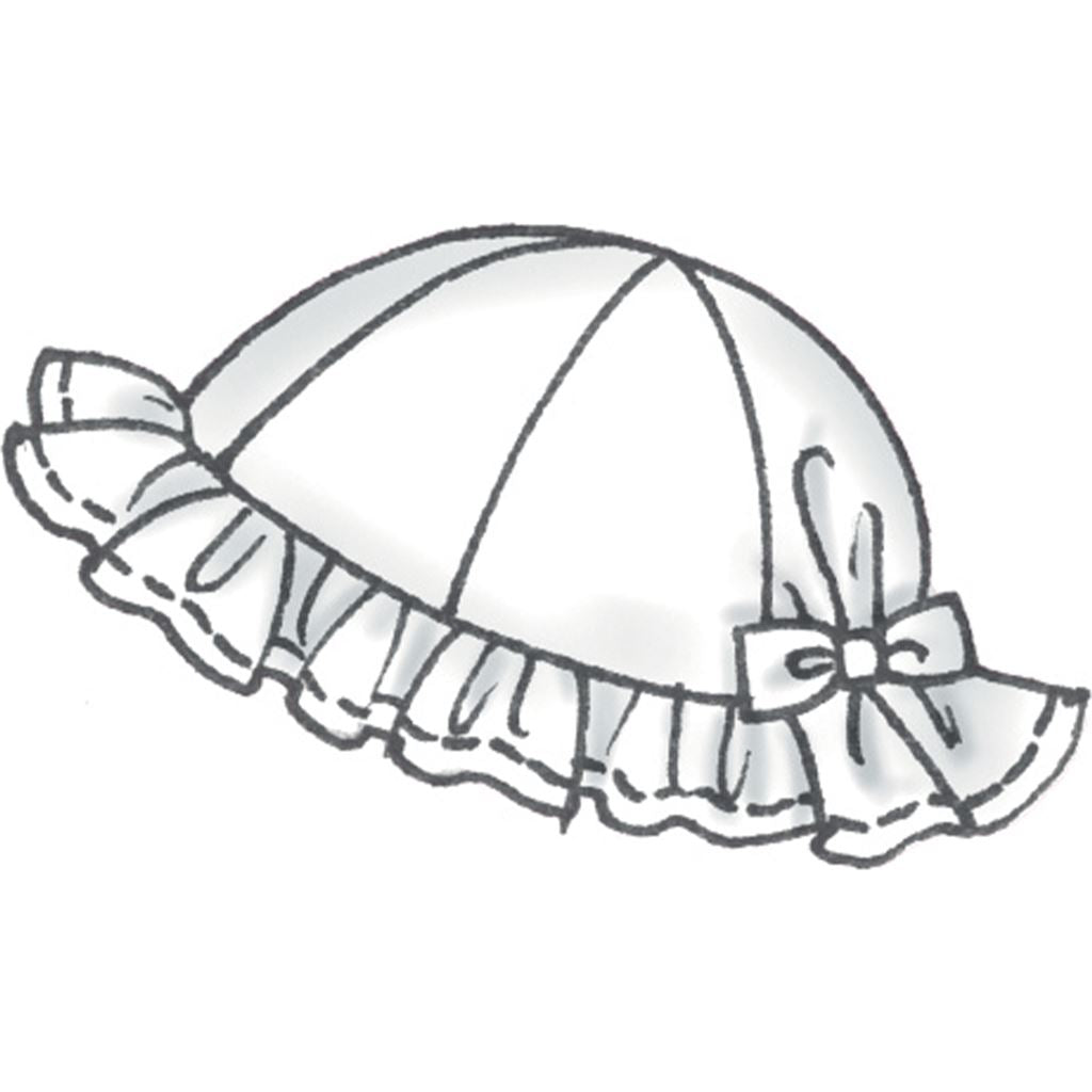 McCall's Pattern M8519 Infants Dresses Rompers Panties and Hat by Laura Ashley 8519 Image 14 From Patternsandplains.com