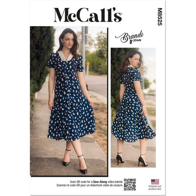 McCall's Pattern M8525 Misses Dress by Brandi Joan 8525 Image 1 From Patternsandplains.com