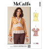 McCall's Pattern M8530 Misses Tops 8530 Image 1 From Patternsandplains.com