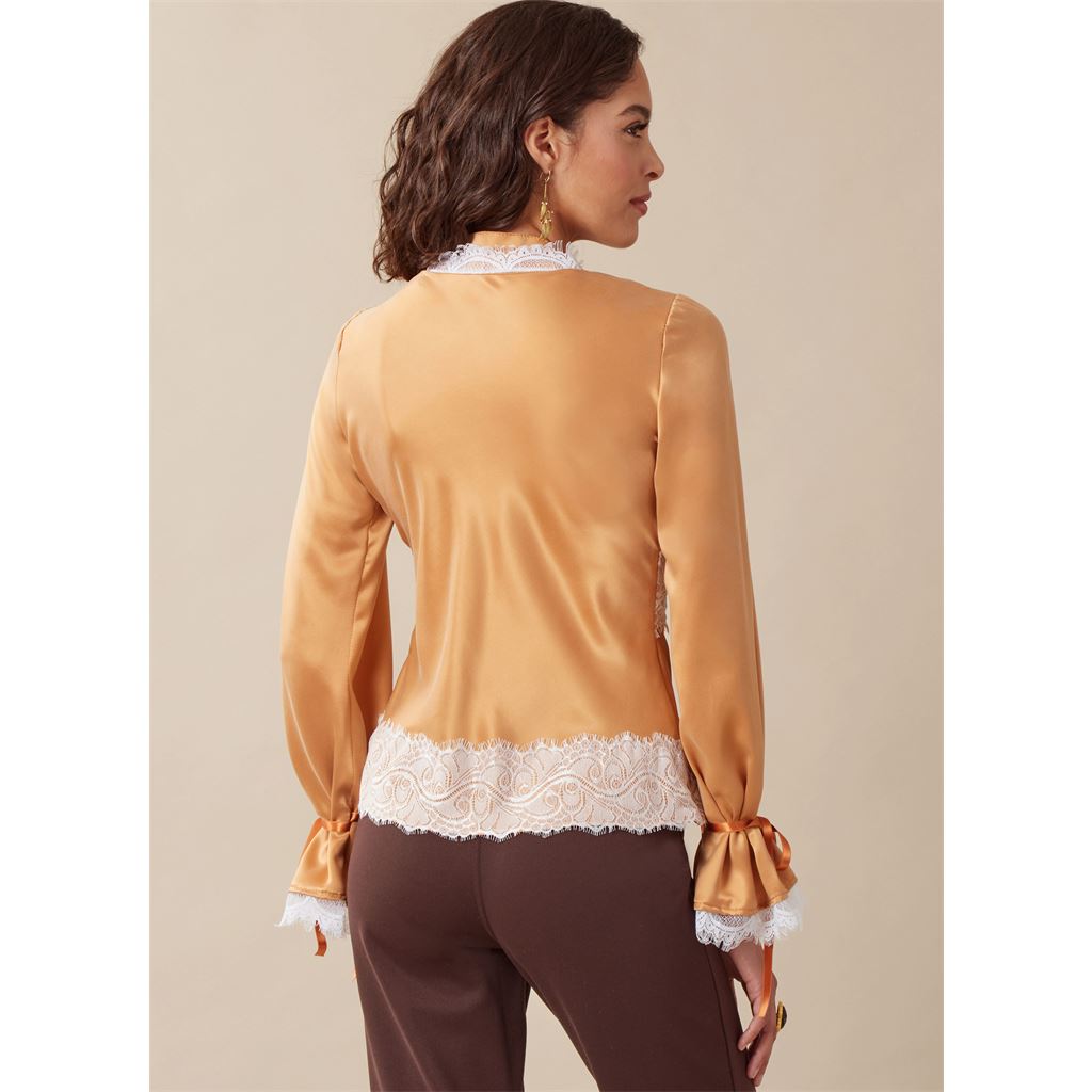 McCall's Pattern M8530 Misses Tops 8530 Image 6 From Patternsandplains.com