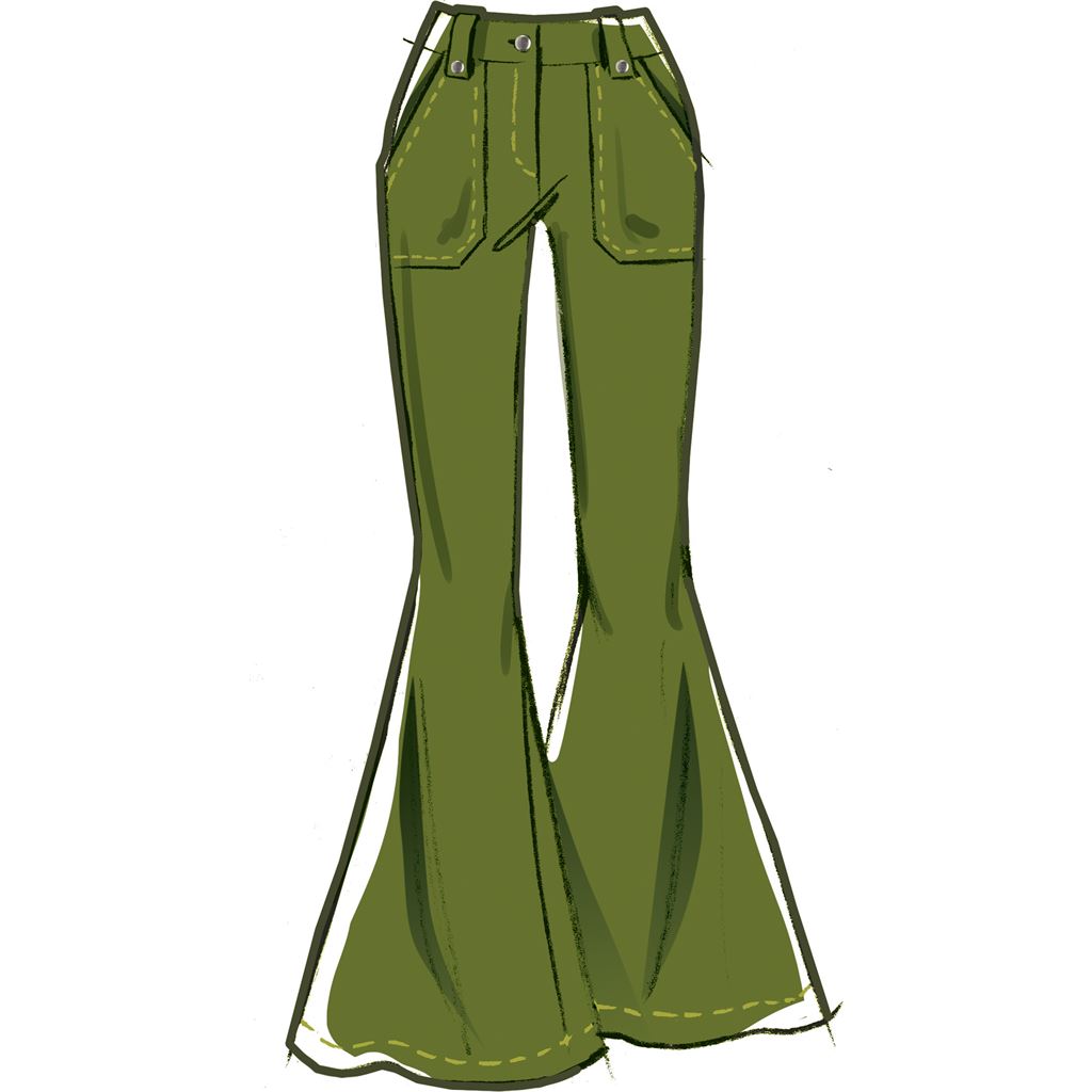 McCall's Pattern M8531 Misses Pants 8531 Image 4 From Patternsandplains.com