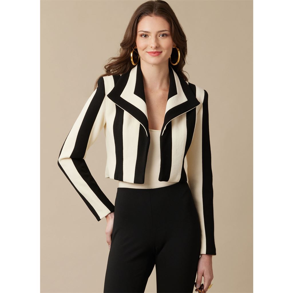 McCall's Pattern M8533 Misses Boleros and Jacket 8533 Image 2 From Patternsandplains.com