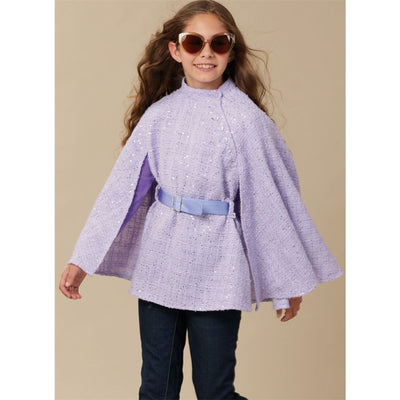 McCall's Pattern M8538 Childrens and Girls Capes 8538 Image 8 From Patternsandplains.com