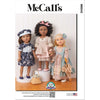 McCall's Pattern M8543 18 Doll Clothes by Carla Reiss 8543 Image 1 From Patternsandplains.com