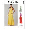 McCall's Pattern M8555 Misses and Womens Special Occasion Dresses 8555 Image 1 From Patternsandplains.com