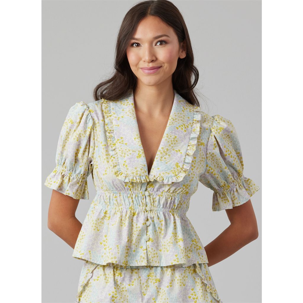 McCall's Pattern M8563 Misses Lounge Tops Shorts and Pants 8563 Image 3 From Patternsandplains.com