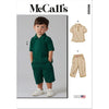 McCall's Pattern M8568 Toddlers Top Shorts and Pants 8568 Image 1 From Patternsandplains.com