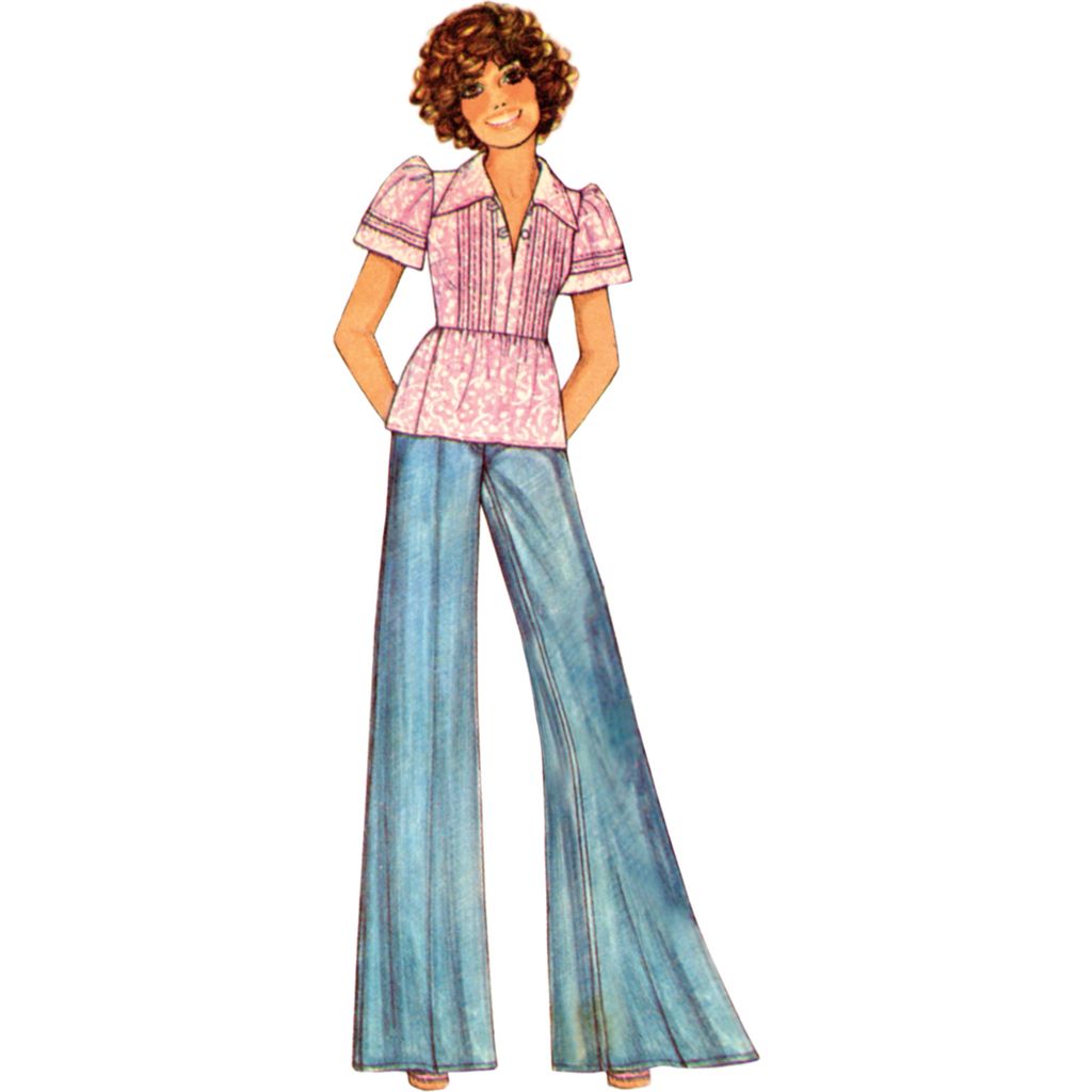 McCall's Pattern M8569 Misses Dress with Sleeve Variations and Top by Laura Ashley 8569 Image 3 From Patternsandplains.com