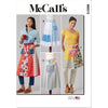 McCall's Pattern M8572 Misses Aprons 8572 Image 1 From Patternsandplains.com