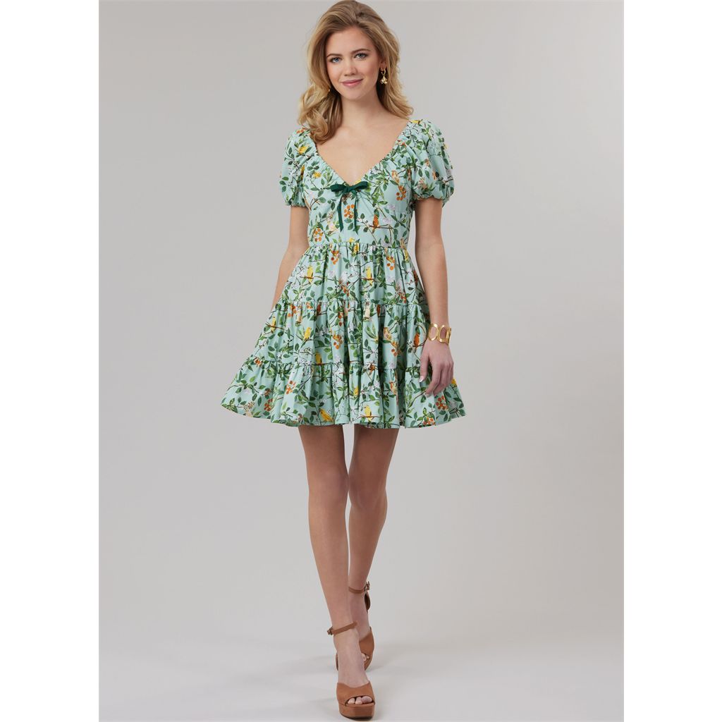 McCall's Pattern M8575 Misses Dress with Sleeve and Length Variations 8575 Image 5 From Patternsandplains.com