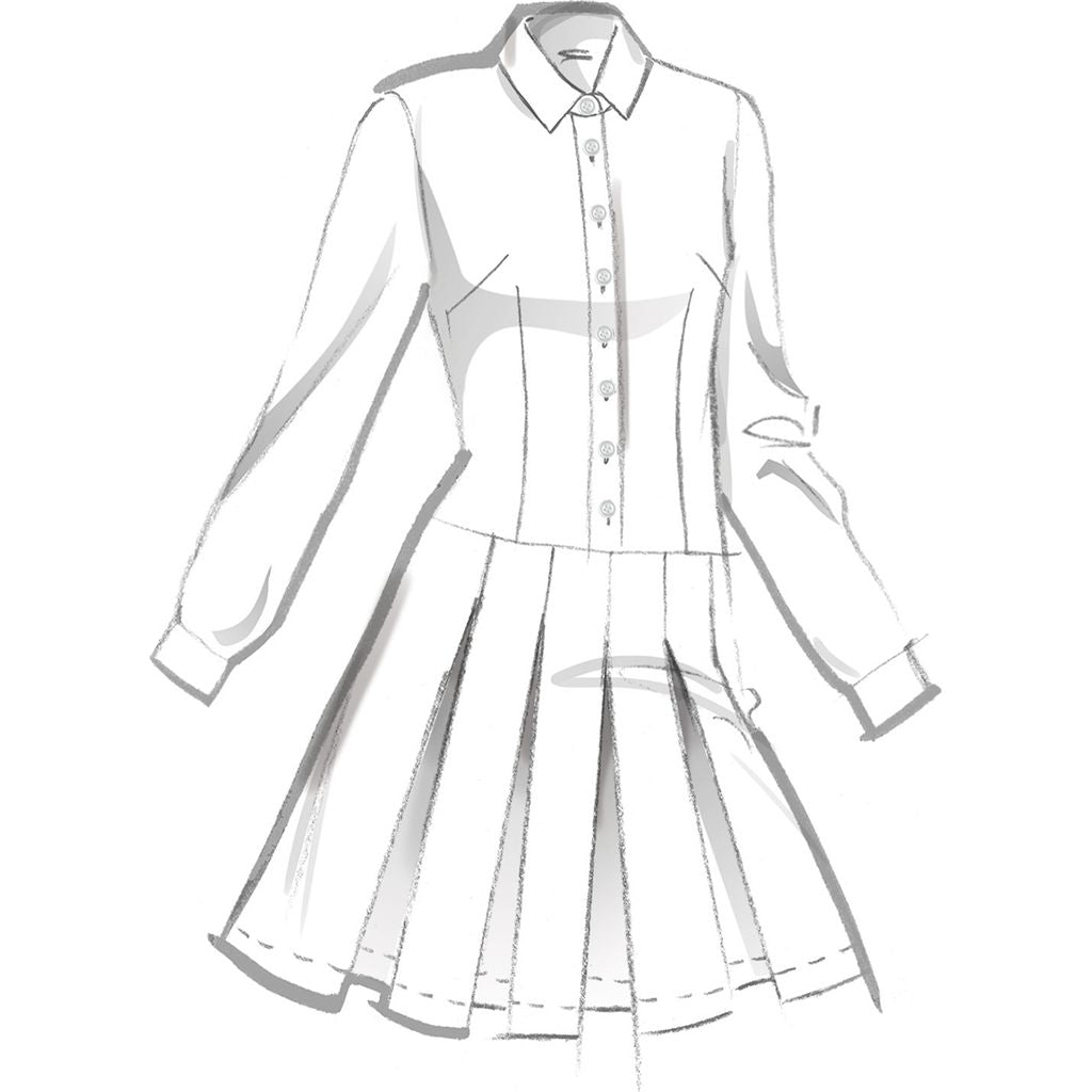 McCall's Pattern M8576 Misses Dress with Sleeve and Length Variations 8576 Image 3 From Patternsandplains.com