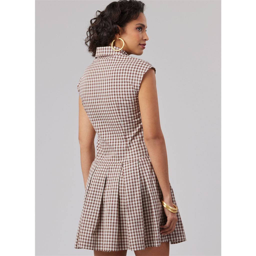 McCall's Pattern M8576 Misses Dress with Sleeve and Length Variations 8576 Image 6 From Patternsandplains.com