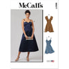McCall's Pattern M8577 Misses Dress with Sleeve and Length Variations 8577 Image 1 From Patternsandplains.com