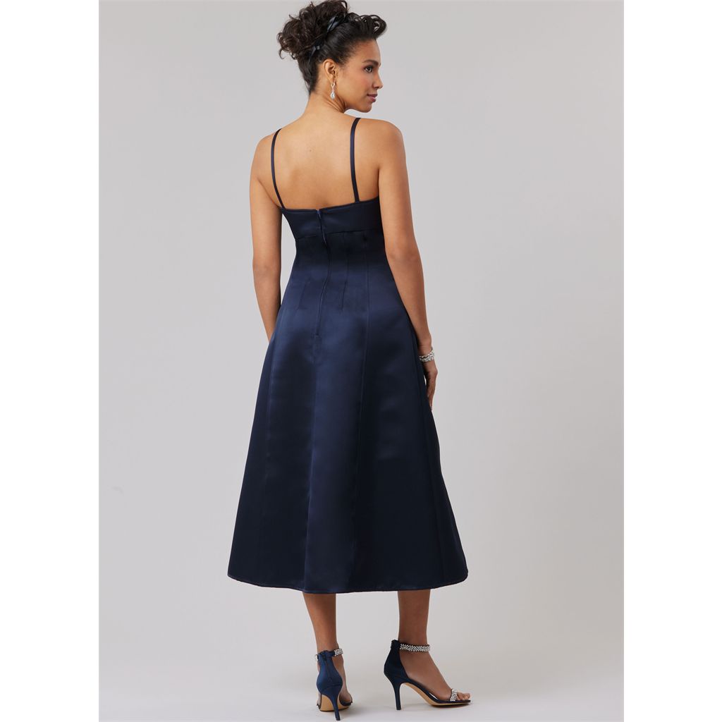 McCall's Pattern M8577 Misses Dress with Sleeve and Length Variations 8577 Image 5 From Patternsandplains.com