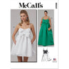 McCall's Pattern M8581 Misses and Womens Dress in Two Lengths 8581 Image 1 From Patternsandplains.com