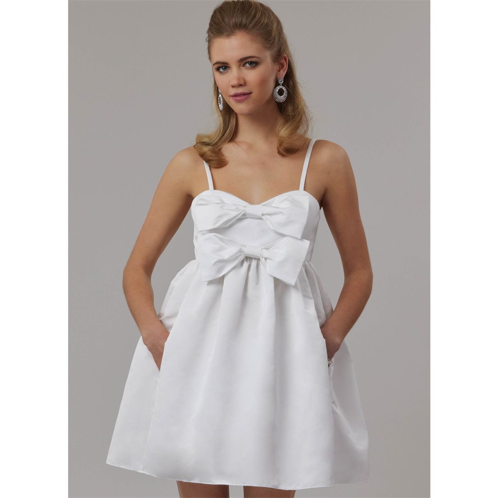 McCall's Pattern M8581 Misses and Womens Dress in Two Lengths 8581 Image 2 From Patternsandplains.com