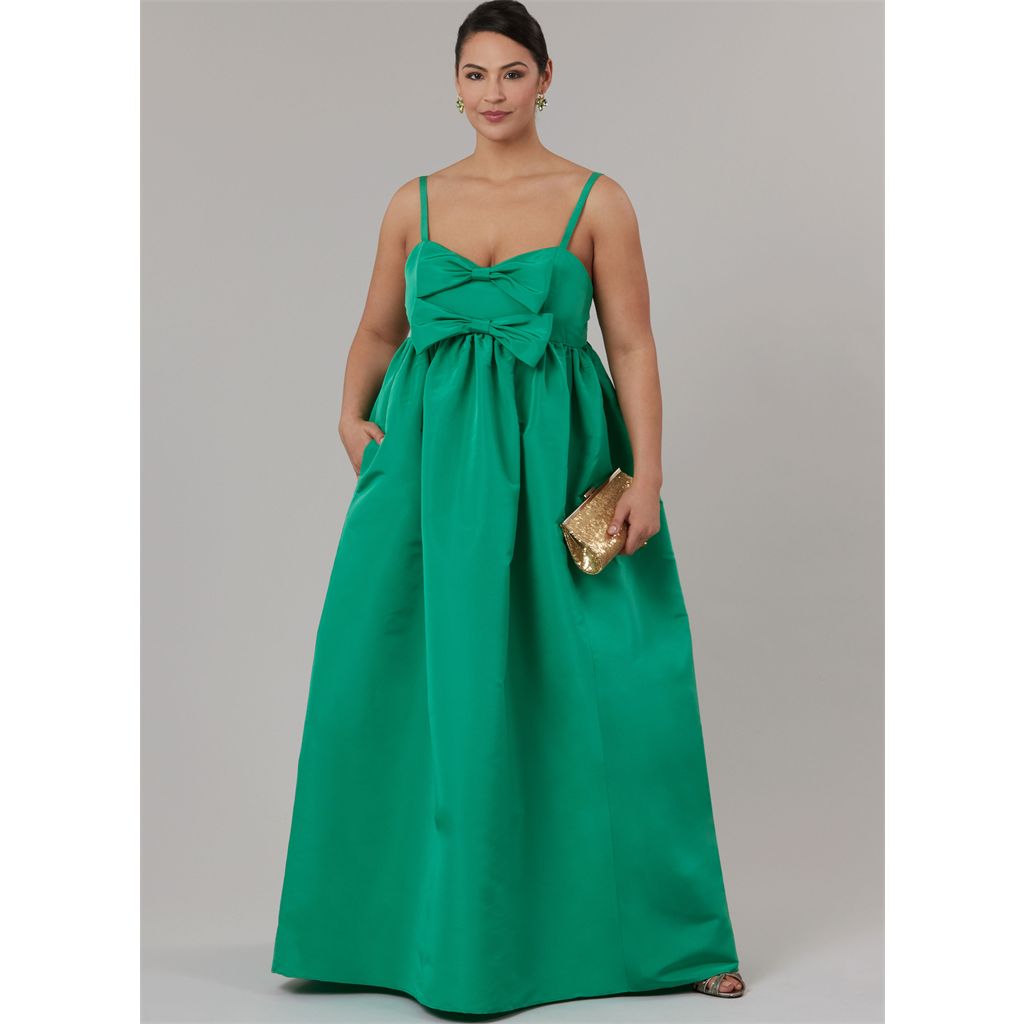 McCall's Pattern M8581 Misses and Womens Dress in Two Lengths 8581 Image 3 From Patternsandplains.com