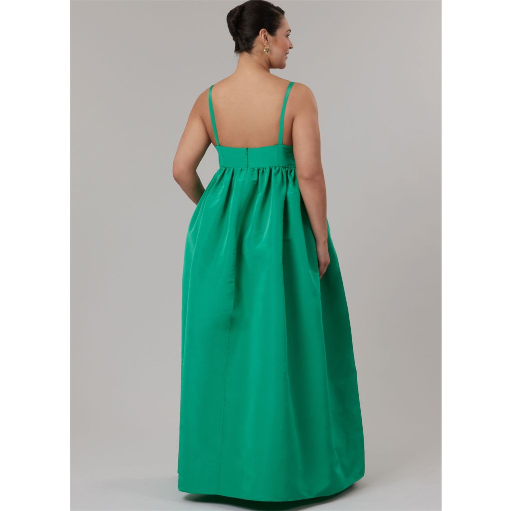 McCall's Pattern M8581 Misses and Womens Dress in Two Lengths 8581 Image 7 From Patternsandplains.com