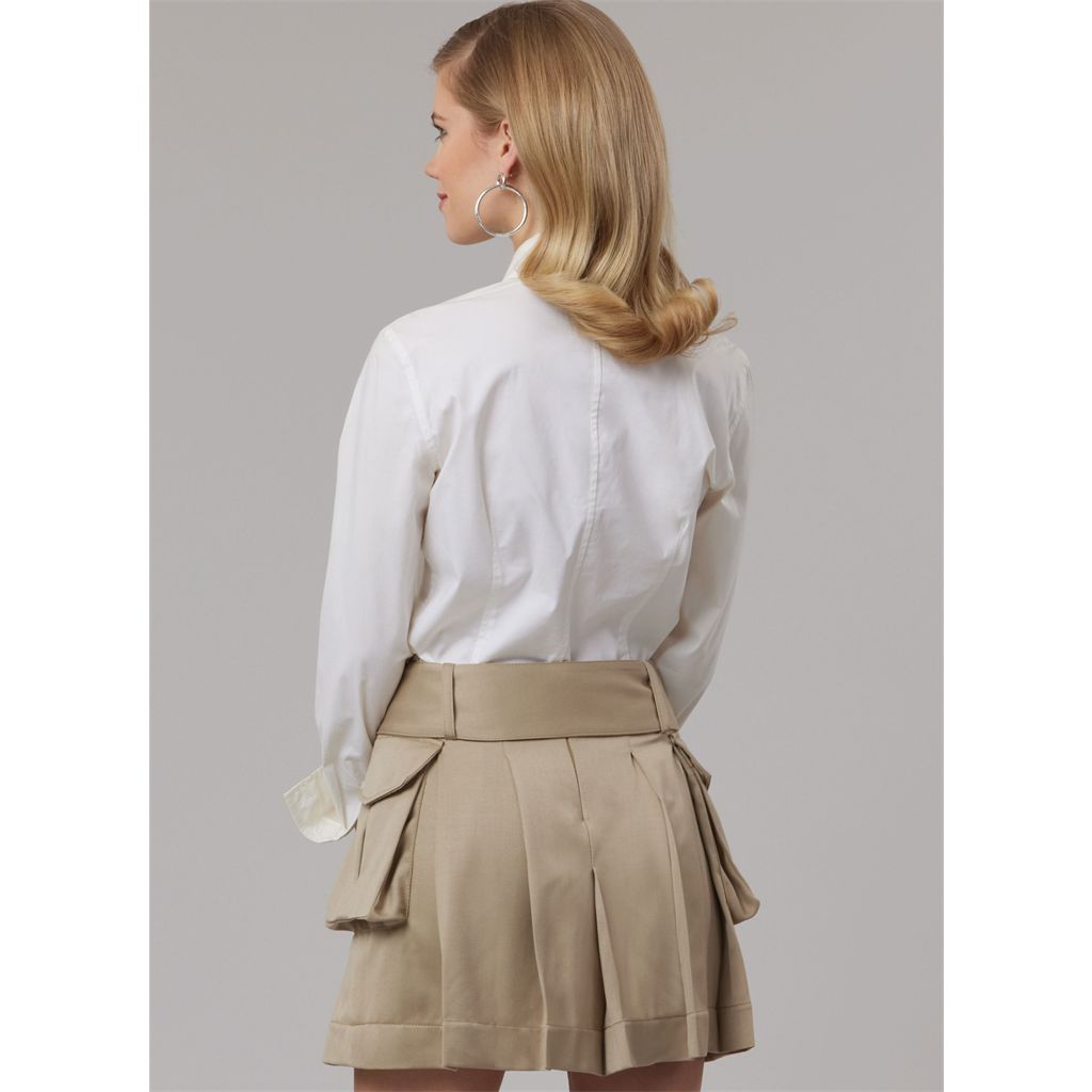 McCall's Pattern M8584 Misses Skirt in two lengths and Belt 8584 Image 6 From Patternsandplains.com