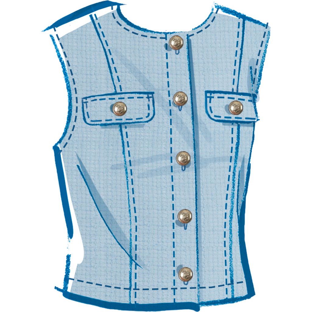 McCall's Pattern M8586 Misses Top and Skirt in Two Lengths 8586 Image 3 From Patternsandplains.com