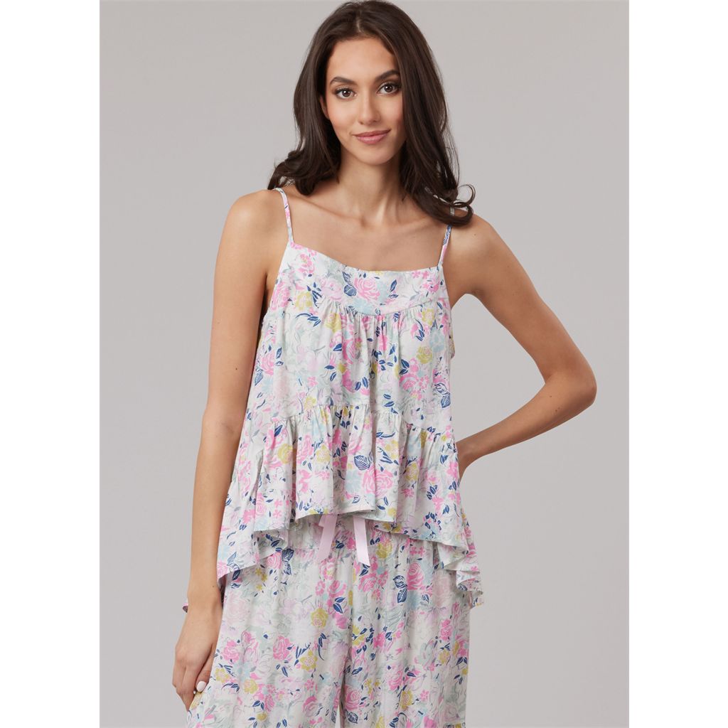 McCall's Pattern M8587 Misses Top Shorts and Pants 8587 Image 2 From Patternsandplains.com