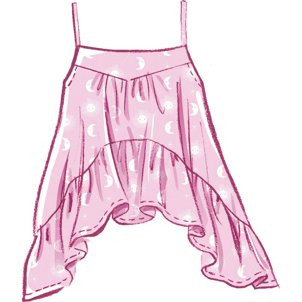 McCall's Pattern M8587 Misses Top Shorts and Pants 8587 Image 3 From Patternsandplains.com