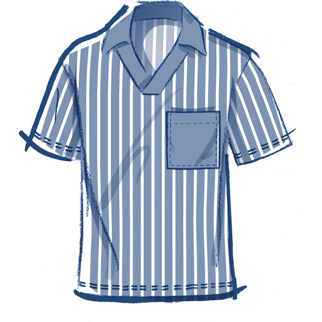 McCall's Pattern M8589 Mens Top with Sleeve Variations 8589 Image 3 From Patternsandplains.com