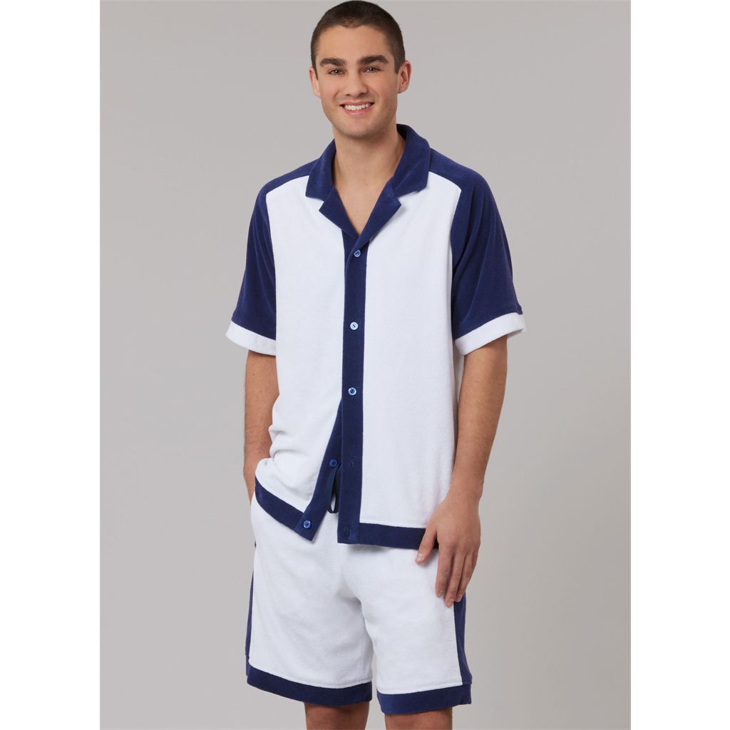 McCall's Pattern M8590 Mens Top Shorts and Pants 8590 Image 2 From Patternsandplains.com