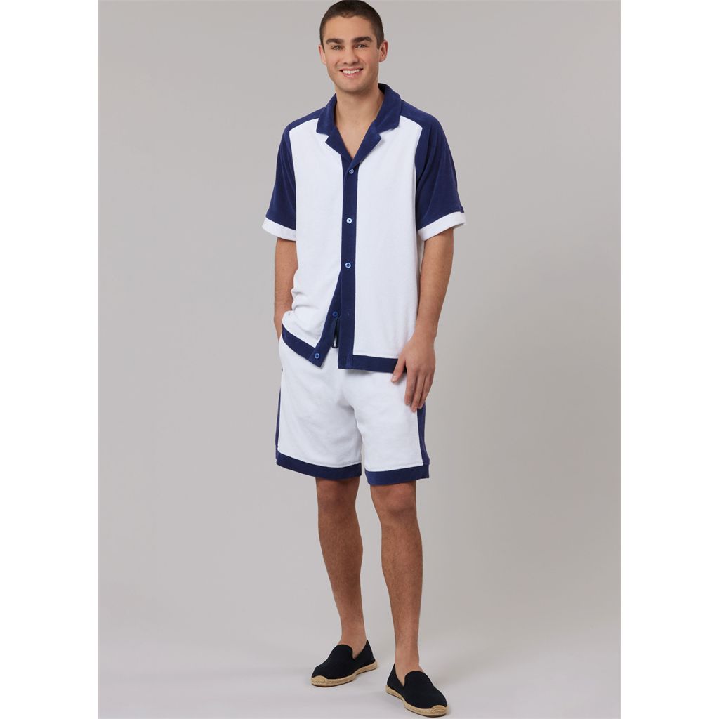 McCall's Pattern M8590 Mens Top Shorts and Pants 8590 Image 5 From Patternsandplains.com