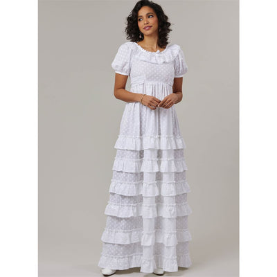 McCall's Pattern M8594 Misses Dress by Laura Ashley 8594 Image 2 From Patternsandplains.com